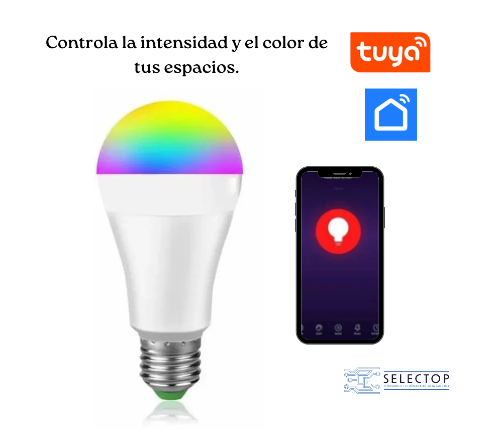 Bombillo Inteligente RGB