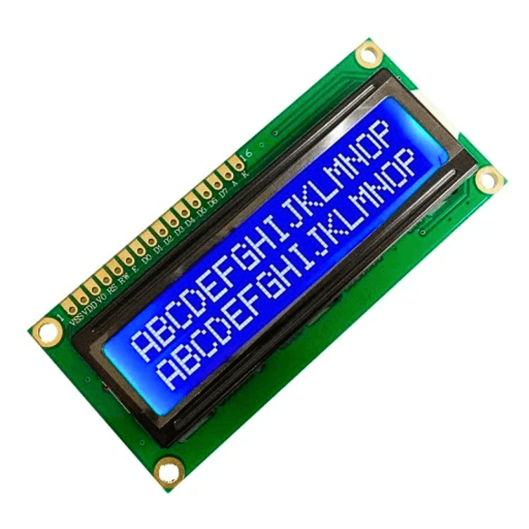 DISPLAY LCD  2X16 AZUL