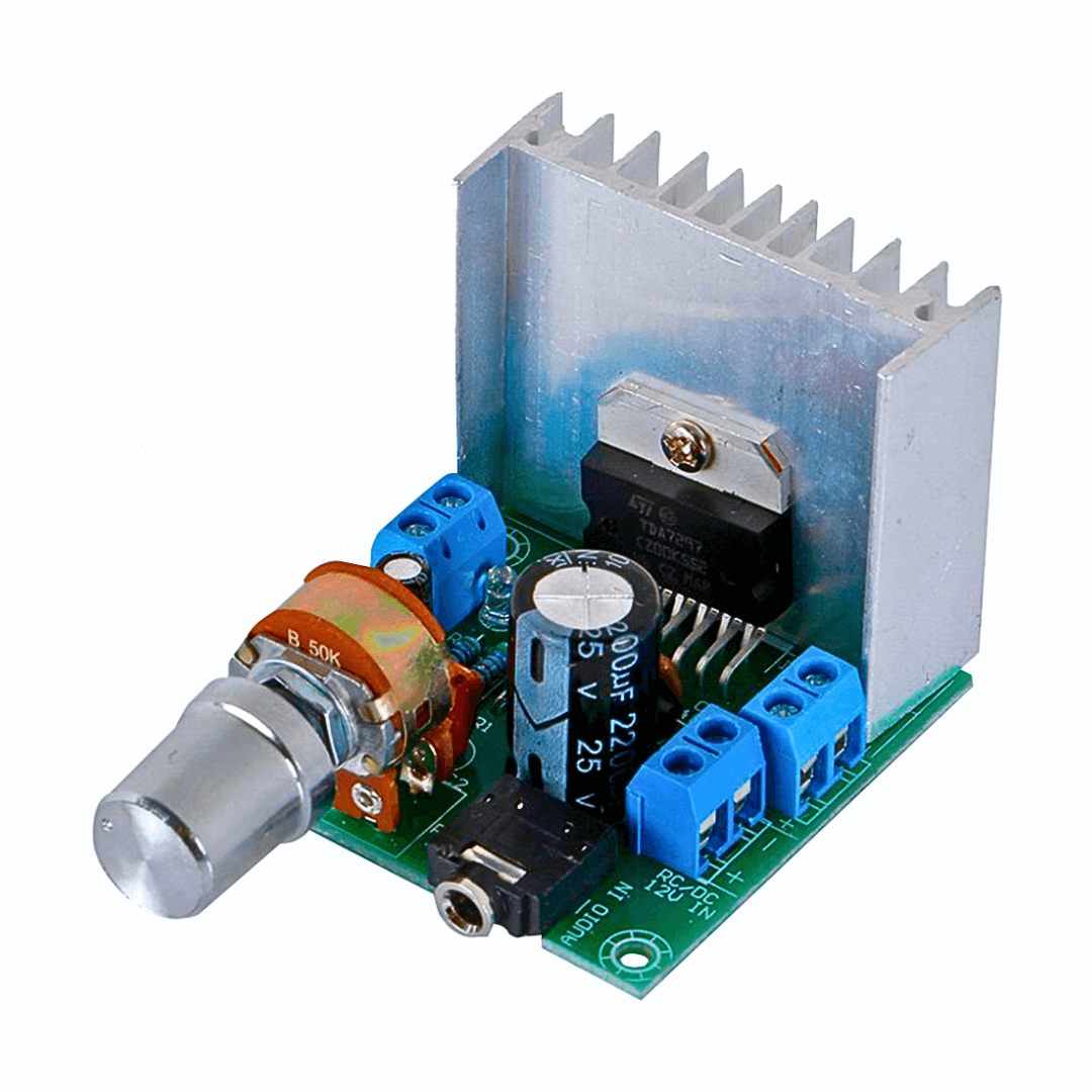 MÓDULO AMPLIFICADOR DE AUDIO ESTÉREO DE DOS CANALES REF. TDA7297