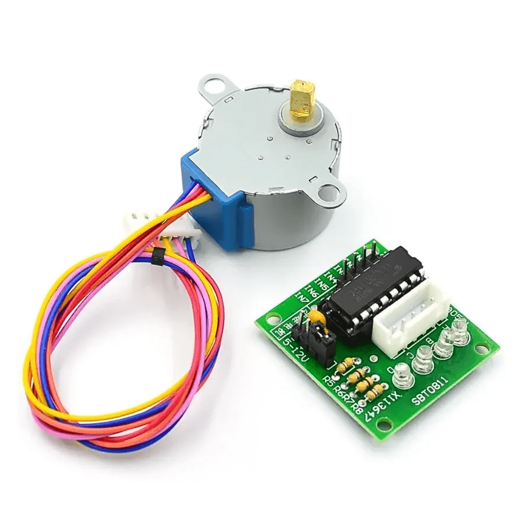 MOTOR PASO A PASO 5V 28BYJ-48 CON MÓDULO CONTROLADOR