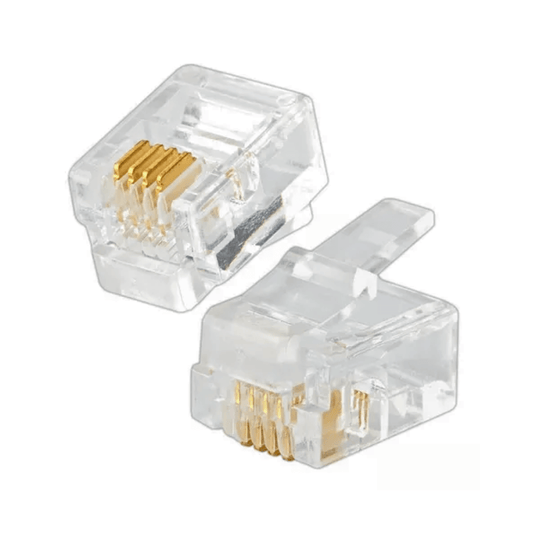 PLUG RJ11  4 HILOS