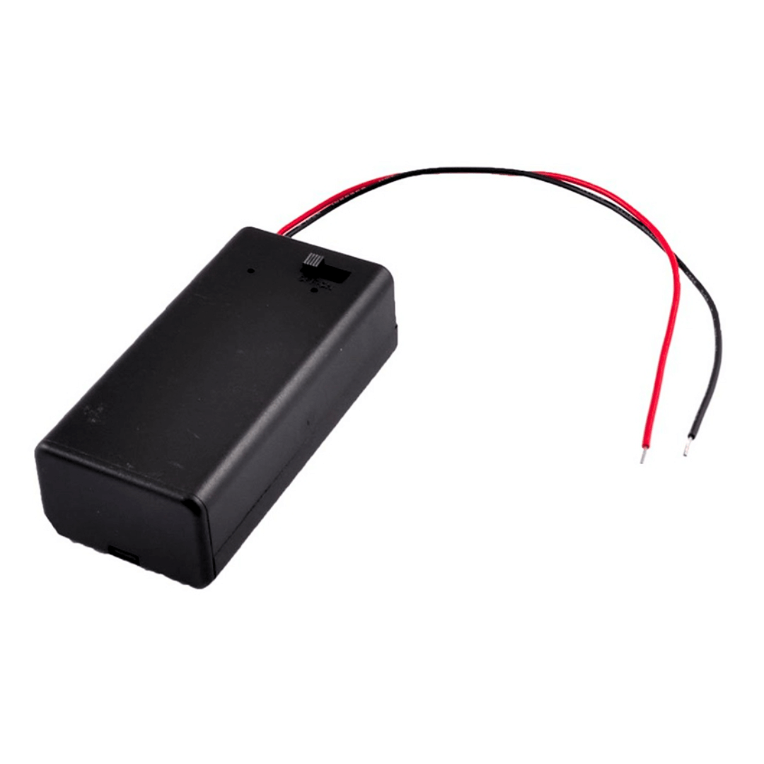 PORTAPILA 9V CON SWITCH